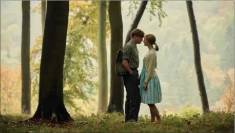  ?? PHOTO BY ROBERT VIGLASKY/BLEECKER STREET ?? Billy Howle stars as Edward Mayhew and Saoirse Ronan stars as Florence Ponting in “On Chesil Beach.”