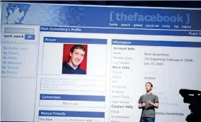  ??  ?? Mark Zuckerberg (en esta foto de 2011) ofreció una disculpa a los usuarios de Facebook esta semana y prometió reforzar las medidas de protección de datos personales.