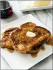  ?? DANIEL J. VAN ACKERE/AMERICA’S TEST KITCHEN VIA AP ?? This undated photo provided by America’s Test Kitchen in October 2018 shows French toast in Brookline, Mass. This recipe appears in the cookbook “All-Time Best Brunch.”