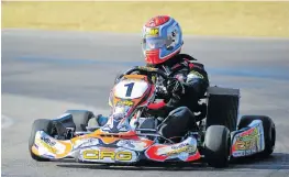  ?? Picture: ERIC BUIJS ?? KARTING KING: PE’s Michael Stephen very nearly won the final in Portugal two years ago and is hungry for another chance at top honours as part of the 10-member South African team taking part in the Rotax Max Challenge grand finals