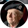  ??  ?? An heirloom photograph showing Gordon with his family back in Scotland, left, and Mcshean proudly sporting his Scottish Republican Army hat in 2010, above.