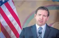  ?? EFE FILE PHOTO ?? President Trump informed Florida Gov. Ron DeSantis migrants from Mexican border won’t be sent to South Florida.