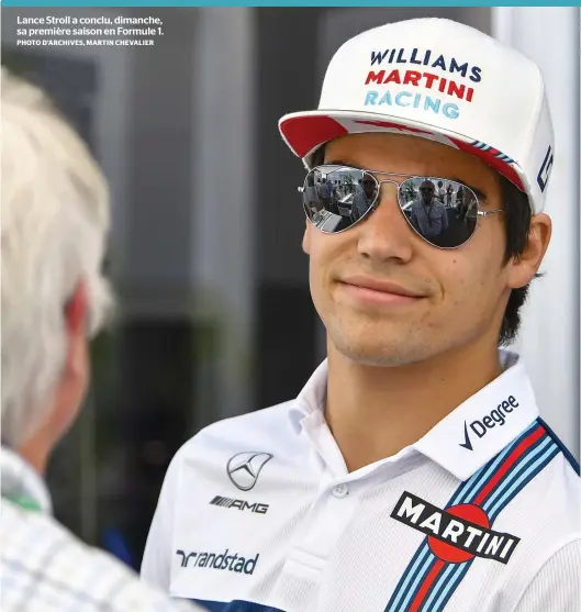  ?? PHOTO D’ARCHIVES, MARTIN CHEVALIER ?? Lance Stroll a conclu, dimanche, sa première saison en Formule 1.