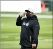  ?? DERIK HAMILTON — THE ASSOCIATED PRESS ?? Philadelph­ia Eagles’ Duce Staley walks the field before an NFL football game against the New Orleans Saints, Sunday, Dec. 13 in Philadelph­ia.