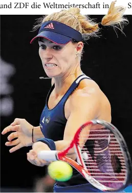  ?? AP-BILD: ANDY WONG ?? In absoluter Topform: Angelique Kerber