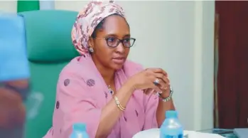  ??  ?? Nigerian Minister of Finance, Budget and National Planning, Zainab Ahmed