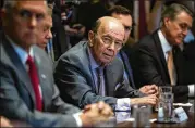  ?? AL DRAGO / THE NEW YORK TIMES ?? Commerce Secretary Wilbur Ross has offered shifting explanatio­ns as to why the Trump administra­tion added a question about citizenshi­p to the 2020 census.