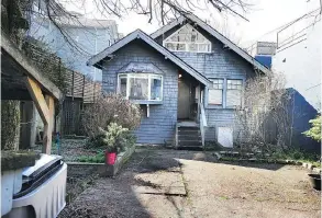  ?? NICK PROCAYLO / POSTMEDIA NEWS ?? This Vancouver home built in 1922 is for sale for $6.98 million, two years after the same house sold for $2.8 million — which was $700,000 above its then-asking price.