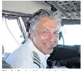  ??  ?? BA pilot Stephen Wearing had to drive a cancer patient home after hours of delays