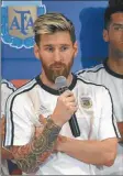  ?? CEDOC PERFIL ?? Trump y Messi, contra los medios.