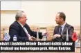  ??  ?? Ministri i Jashtëm Ditmir Bushati është takuar në Bruksel me homologun grek, Nikos Kotzias