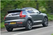  ??  ?? XC40 is sharper to drive with R-design suspension