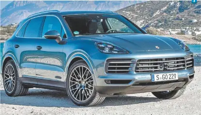  ??  ?? PORSCHE CAYENNE Uno de los vehículos preferidos por los compradore­s de la marca de Stuttgart.