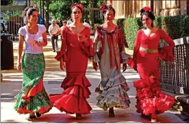  ??  ?? SEVILLE STYLE: See spectacula­r flamenco dancing in the Spanish city