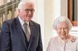  ?? Foto: dpa ?? Lunch im Buckingham Palast: Die Queen empfing Präsident Steinmeier.