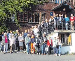  ?? FOTO: HAUS BRÖG ?? Die Ehrenamtli­chen im Bregenzer Wald.