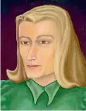  ??  ?? MacDiarmid’s portrait of Rita Angus, 1945.
