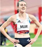  ?? ?? Star attraction: UK Athletics needs to build popularity around big names like Laura Muir