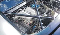  ??  ?? Kraftpaket: Der Bi-Turbo mit sechs Zylindern leistet 542 PS.