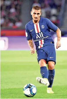  ??  ?? Verratti