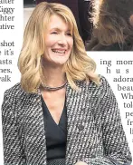  ??  ?? AMBITIOUS Laura Dern stars as Renata Klein