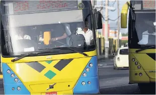  ?? FILE ?? A JUTC bus plying the Portmore route.