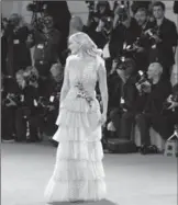  ??  ?? Kirsten Dunst on the red carpet of the film “Woodshock,” during the 74th Venice Film Festival. “Woodshock” screens Saturday, Oct. 21, 8 p.m., Lincoln Alexander Centre.