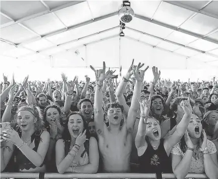  ?? ROBERT HEIN FOR USA TODAY NETWORK ?? The Austin City Limits Music Festival, shown in 2019, is scheduled to return this fall after the 2020 event was canceled.