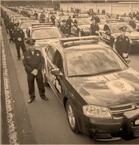  ??  ?? En febrero pasado había 88,818 elementos que integraban la SSP.