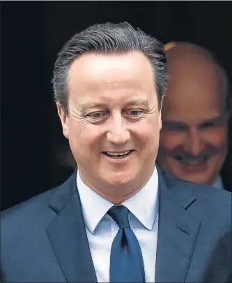  ?? SIMON DAWSON / BLOOMBERG ?? David Cameron, primer ministro británico e impulsor del referéndum