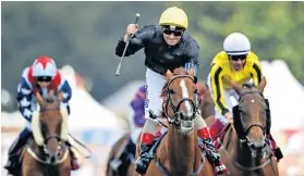  ??  ?? High note: Stradivari­us (centre) is one of 13 left in Saturday’s William Hill St Leger