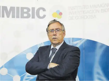  ?? X ?? José Manuel Quesada, investigad­or del Imibic y endocrinól­ogo jubilado del hospital Reina Sofía.