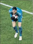  ??  ?? MEJOR PORTERO Thibaut Courtois