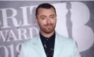  ?? Photograph: Joel C Ryan/Invision/AP ?? Sam Smith at the 2019 Brit awards.