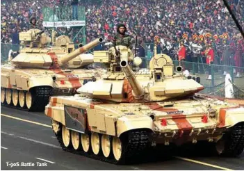  ??  ?? T-90S Battle Tank