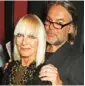  ??  ?? Vintage clothes expert Virginia Bates and fashion artist David Downton