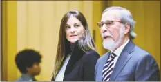  ?? Erik Trautmann / Hearst Connecticu­t Media ?? Michelle Troconis appears for a pre-trial hearing with attorney Andrew Bowman on Dec. 6 at state Superior Court in Stamford.