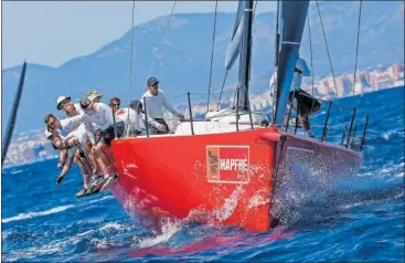  ?? ?? El Red Bandit, ayer, durante la 40ª Copa del Rey MAPFRE en la bahía de Palma de Mallorca.