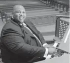  ?? KARL MERTON FERRON/BALTIMORE SUN ?? New Shiloh Baptist organist Patrick Alston said the organist in most black churches was once a formidable musician expected to know a full catalog of hymns.