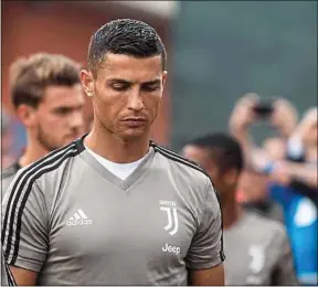  ??  ?? Cristiano Ronaldo pourrait aller jusqu’à un procès pénal aux Etats-Unis.