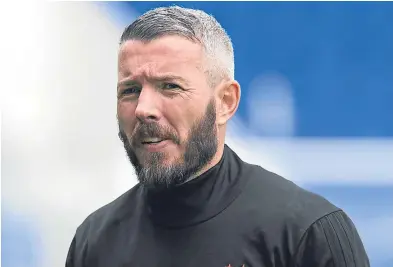  ?? Picture: SNS. ?? Kevin McNaughton could be called on to lace up his boats for Forfar.