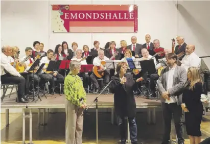  ?? Foto: Rathaus ?? Die Rondalla aus Calp machte in Oppenheim den Anfang, auf den nun mehr folgen soll.