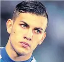  ??  ?? Leandro Paredes (22). Volante de Roma de Italia.