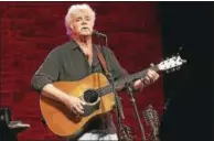  ?? PHOTO BY JOHN ATASHIAN ?? Folk and blues singer, songwriter, and guitarist Tom Rush entertains his fans at the Katharine Hepburn Cultural Arts Center on April 7. The veteran musician performed a fantastic show for the capacity crowd with songs from his long and successful...