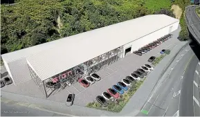  ?? ?? Electric vehicle manufactur­er Tesla has a long-term lease on the purpose-built facility at 1 Malvern Rd in the Ngauranga industrial precinct, due for completion at the end of 2023. It will comprise a 3554-sqm building with a mix of service area, showroom/offices including a mezzanine.