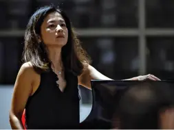  ??  ?? «Docenti in concerto» Yuko Ito insegna al conservato­rio Donizetti