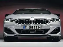  ?? ?? THE BMW 8 Series receives a subtly redesigned front end.