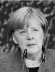  ??  ?? Angela Merkel