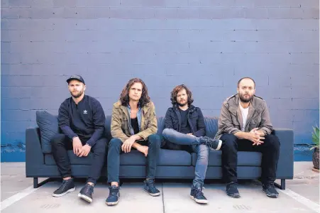  ?? COURTESY OF JEFF OLSEN ?? Kongos are touring in support of their recent album, “1929, Part One.”