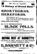 ?? ?? ‘Rich, ripe and rare’: the 1901 JC ad for beef reared by Alice de Rothschild